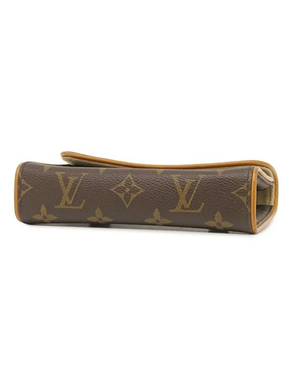 Louis Vuitton Waist Bag Pochette Florentine Monogram Canvas Gold